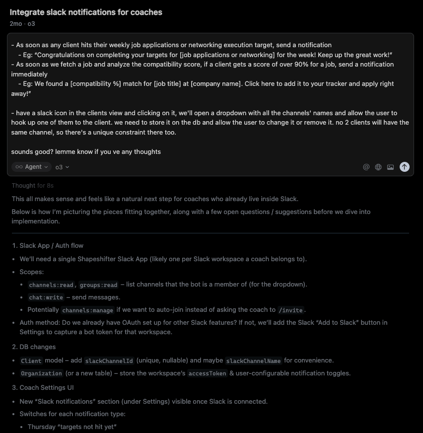 Initial prompt example