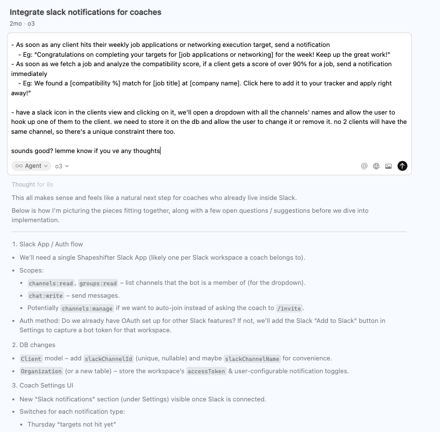 Initial prompt example